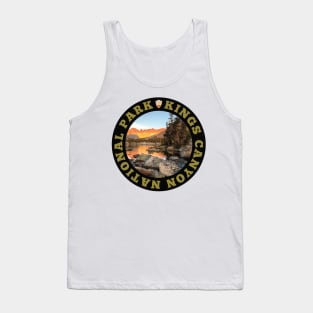 Kings Canyon National Park circle Tank Top